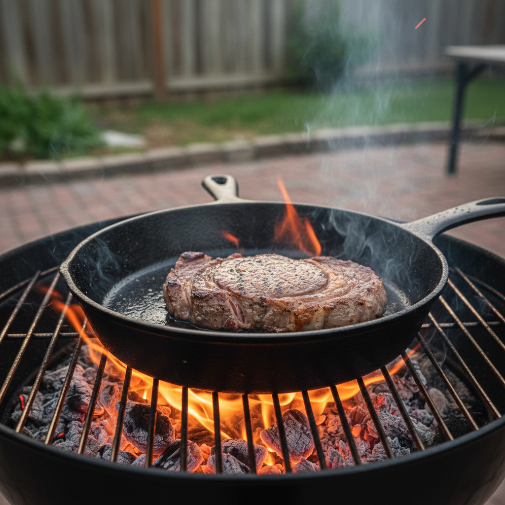 From Backyard Cook to Outdoor Grilling Pro: A Step-by-Step Cast Iron Skillet Guide for Grillers