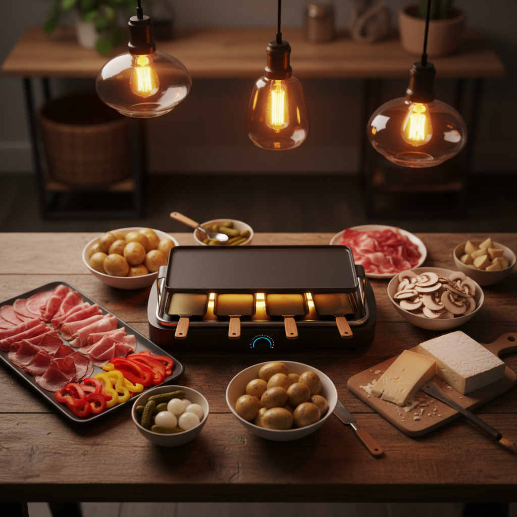 Hosting a Raclette Party Grill Indoor Outdoor Entertaining Night: A Room-by-Room Guide to Setting Up the Perfect Melt-and-Gather Experience