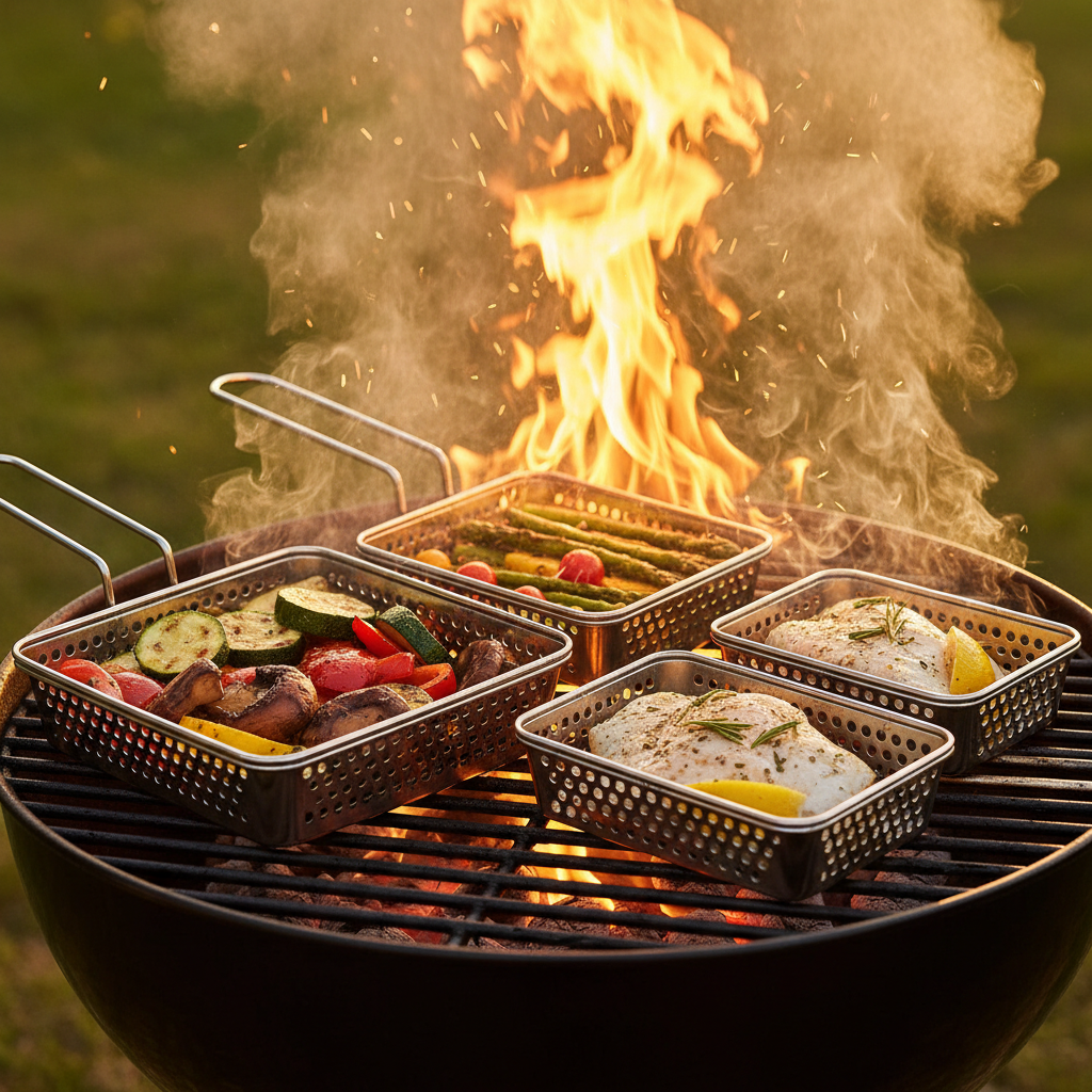 The Anatomy of a Great Stainless Steel Grill Basket Set: 7 Features That Actually Make a Difference