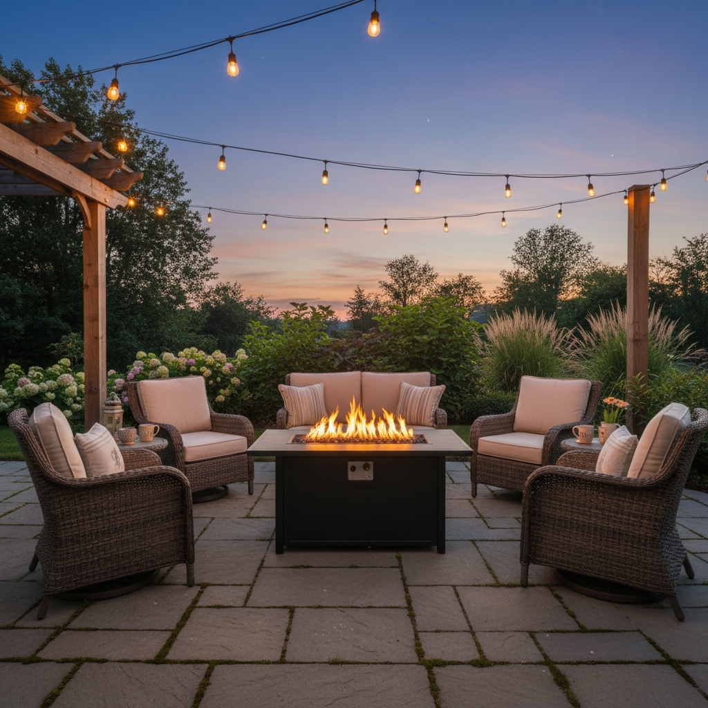 Beyond the Flame: What Really Matters When Choosing a Gas Fire Pit Patio Ambiance Setup