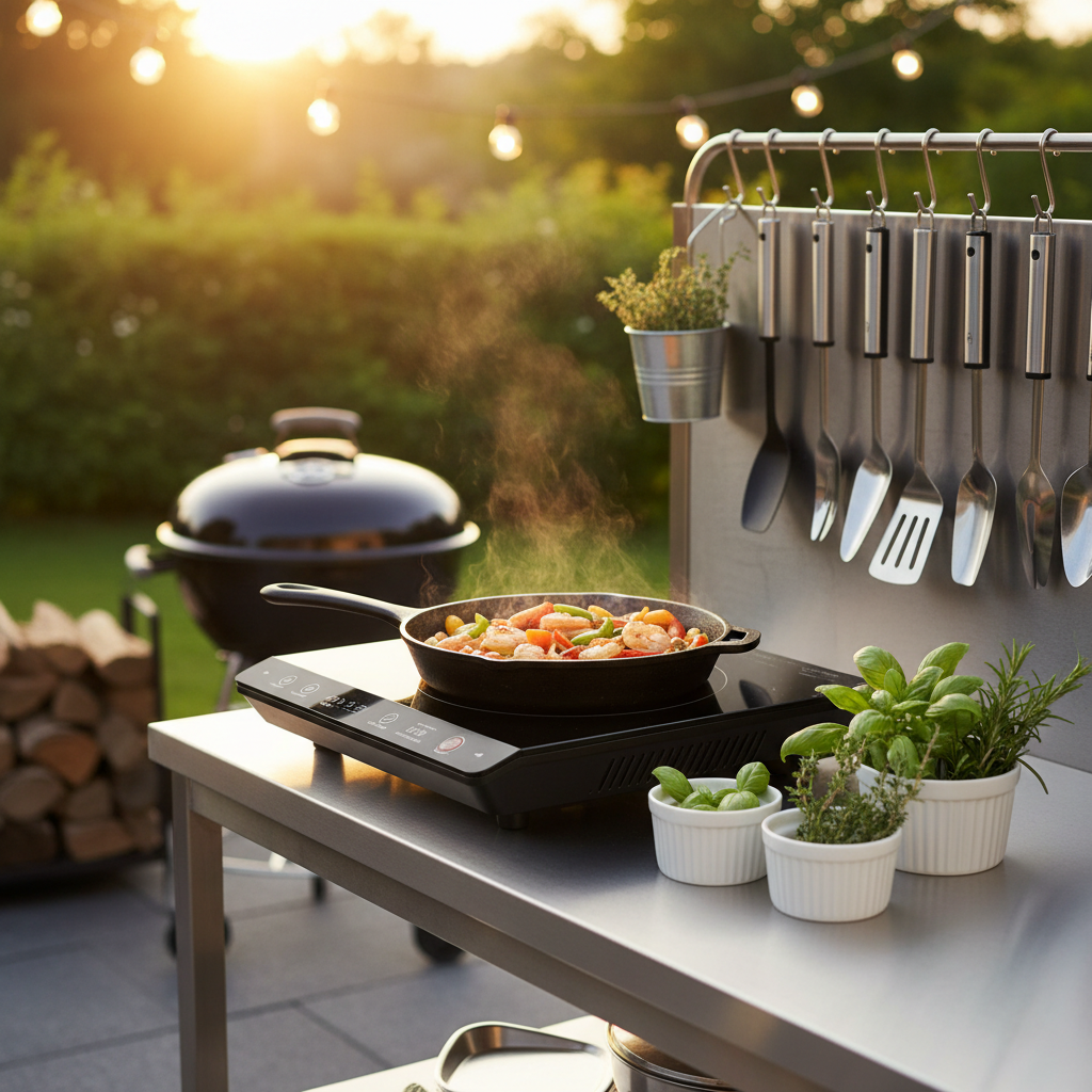 Your First Season With a Portable Induction Cooktop Outdoor Kitchen Setup: Real Results to Expect, Early Mistakes to Fix