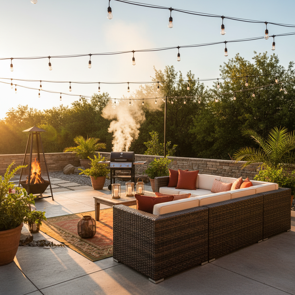What a Basic Patio Setup Cannot Do: High-Traffic Grilling Gatherings, Where a Patio Sectional Furniture Set Grill Entertainment Zone Takes Over