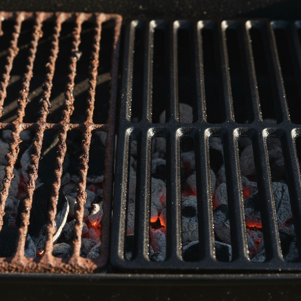 Cooking on Worn-Out Wire Works for Campfires, Not Your Grill: What Backyard Beginners Unlearn First About Grate Upgrades