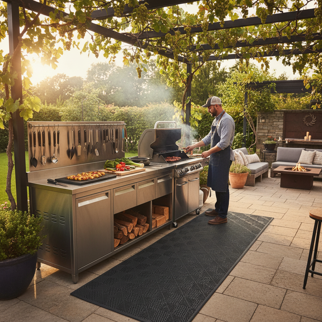 What Outdoor Kitchen Builders Know About Rubber Interlocking Floor Mat Safety That Most Buyers Don't