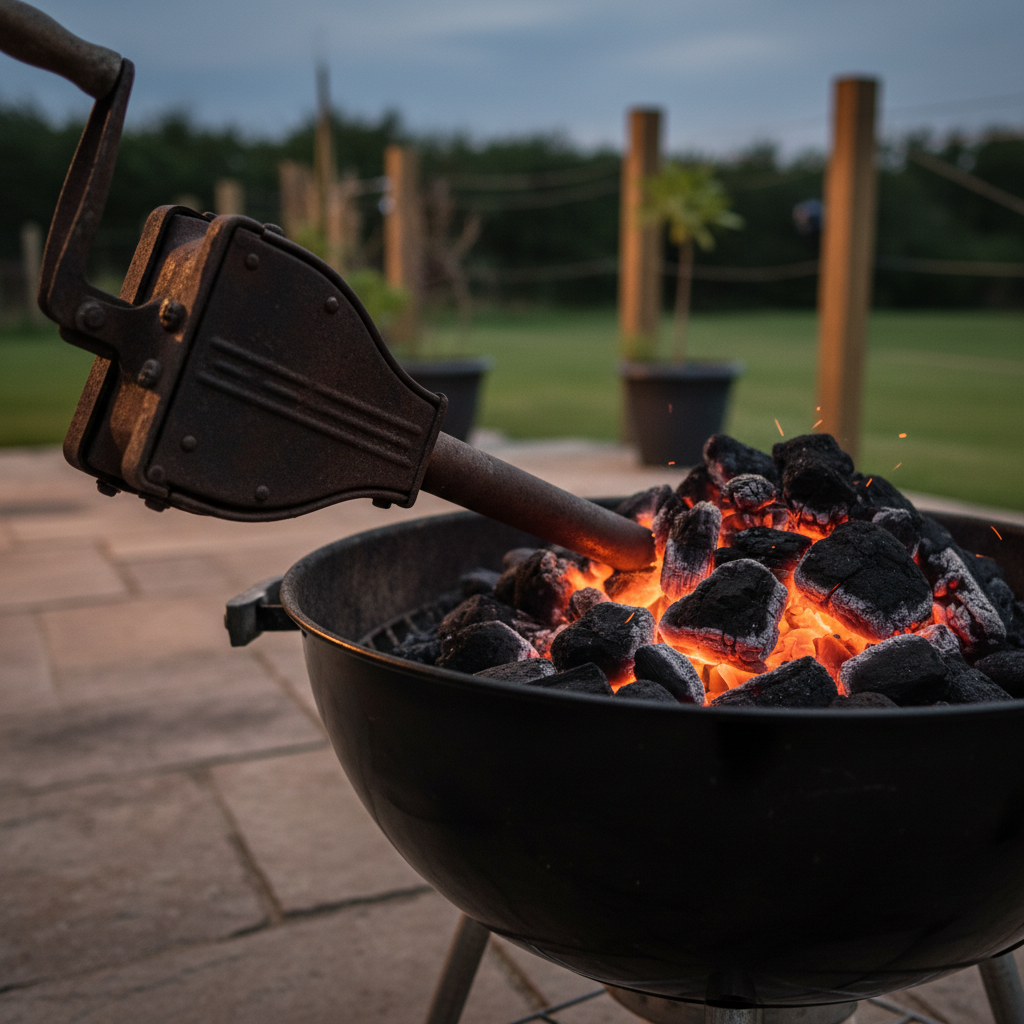 From Frustrated Lighter to Confident Fire Starter: A Step-by-Step Hand Crank Bellows Fan Charcoal Fire Starting Guide for Backyard Grillers