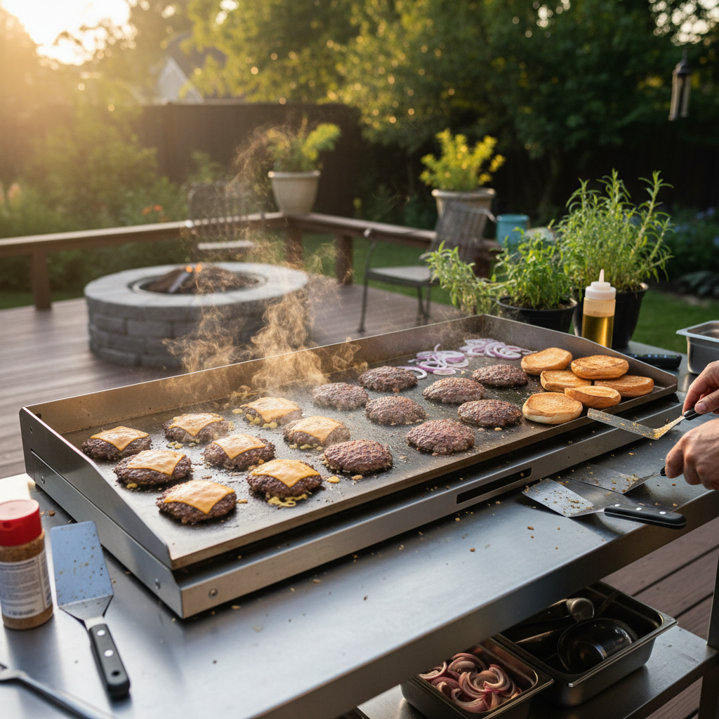 The Buyer's Framework for Commercial Countertop Griddles: 7 Questions to Ask Before You Cook Outside