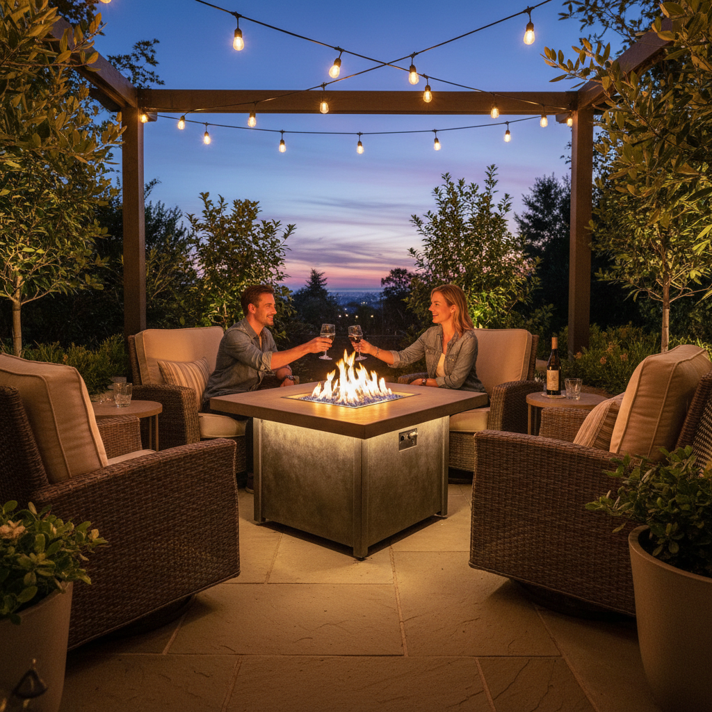 Flames In, Clutter Out: What Newer Gas Fire Pit Table Setups for Outdoor Patio Entertaining Traded Away