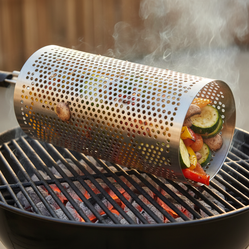 Beyond the Foil Pack: What Really Separates a Great Rolling Vegetable Grill Basket from a Summer Cookout Disappointment