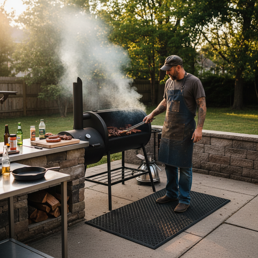 Standing All Day in Your Outdoor Kitchen: A Room-by-Room Guide to Anti-Fatigue Mat Comfort