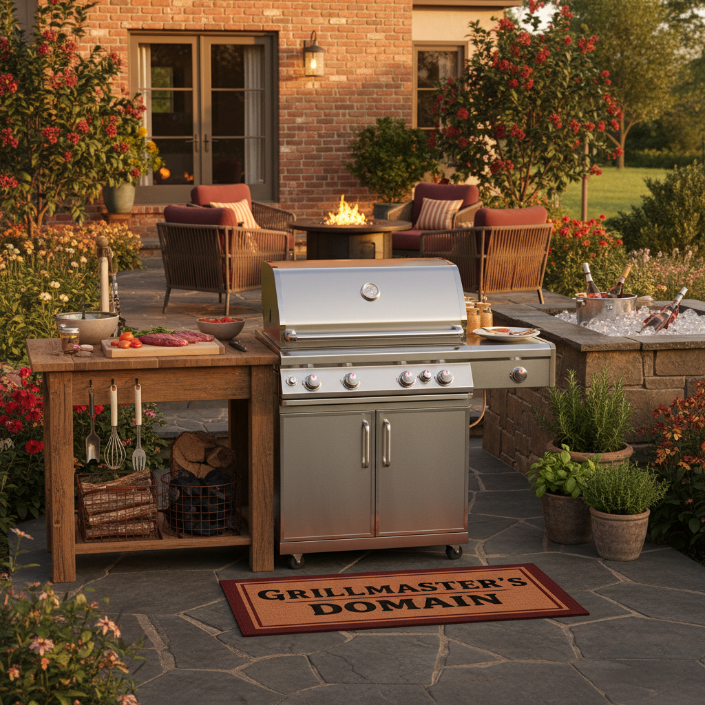 How to Dress Your Grill Station Outdoor Space: The Entry Mat Routine You Repeat Each Season to Keep It Looking Sharp