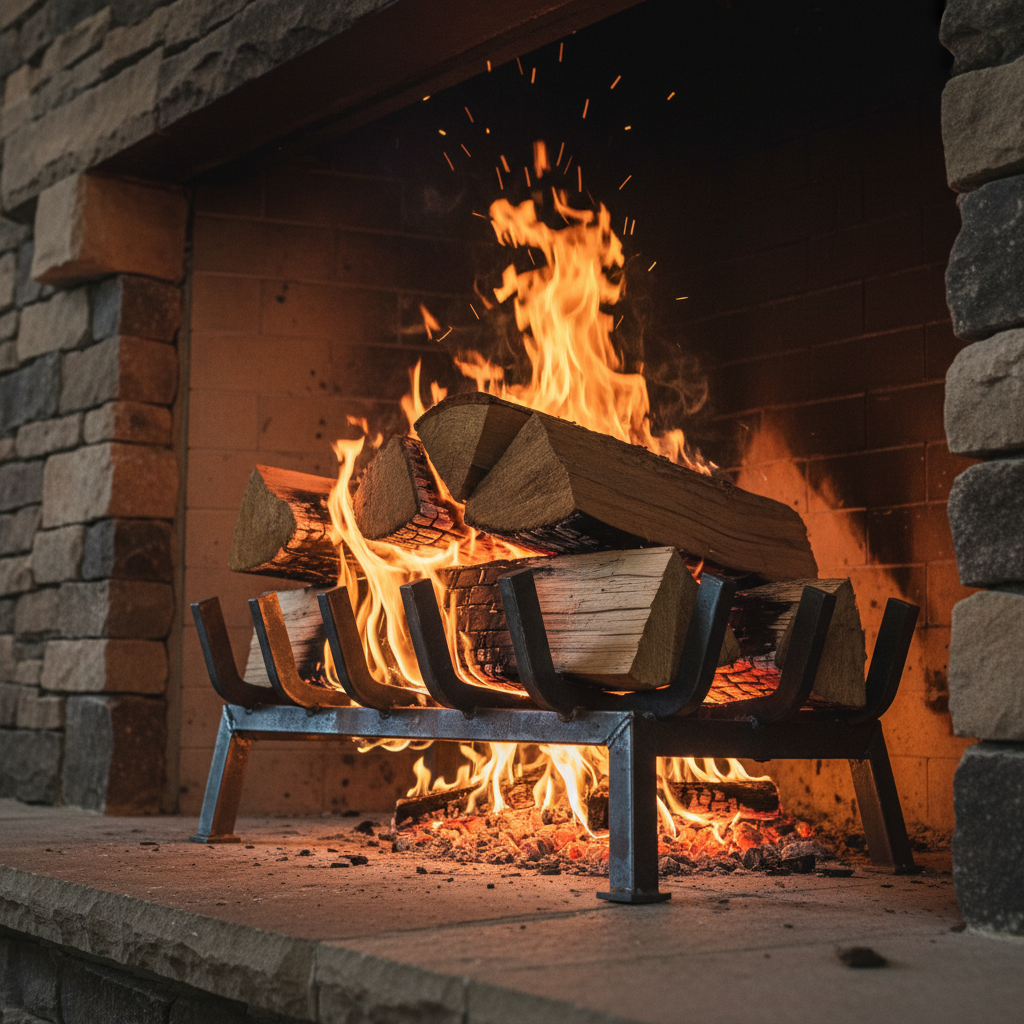 Beyond Looks: What Really Determines Performance When Choosing a Fireplace Grate Heavy Duty Log Holder
