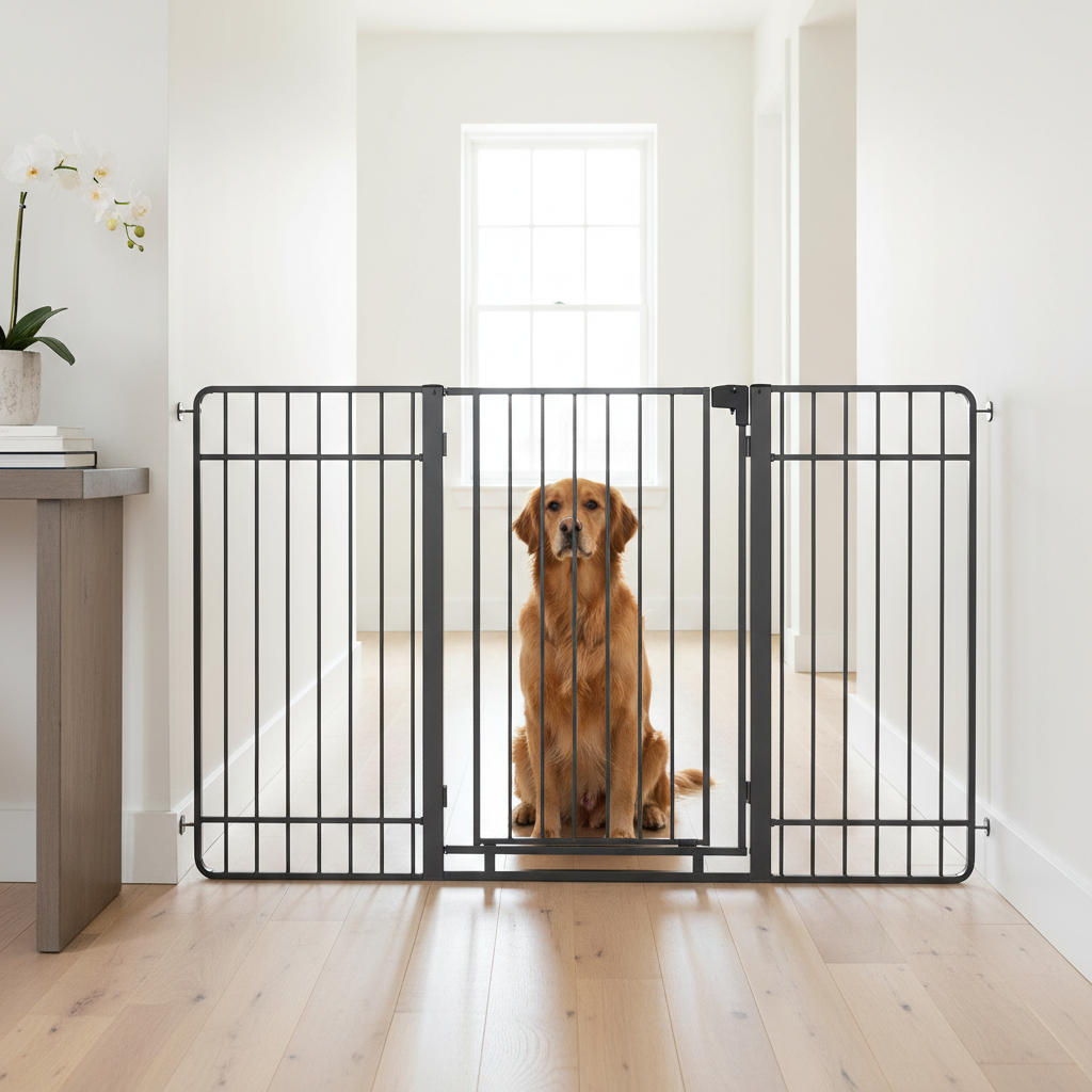 Freestanding Dog Gate Indoor Pet Safety Solutions on Paper, Real Control in Your Living Room: Reading Pet Gate Specs