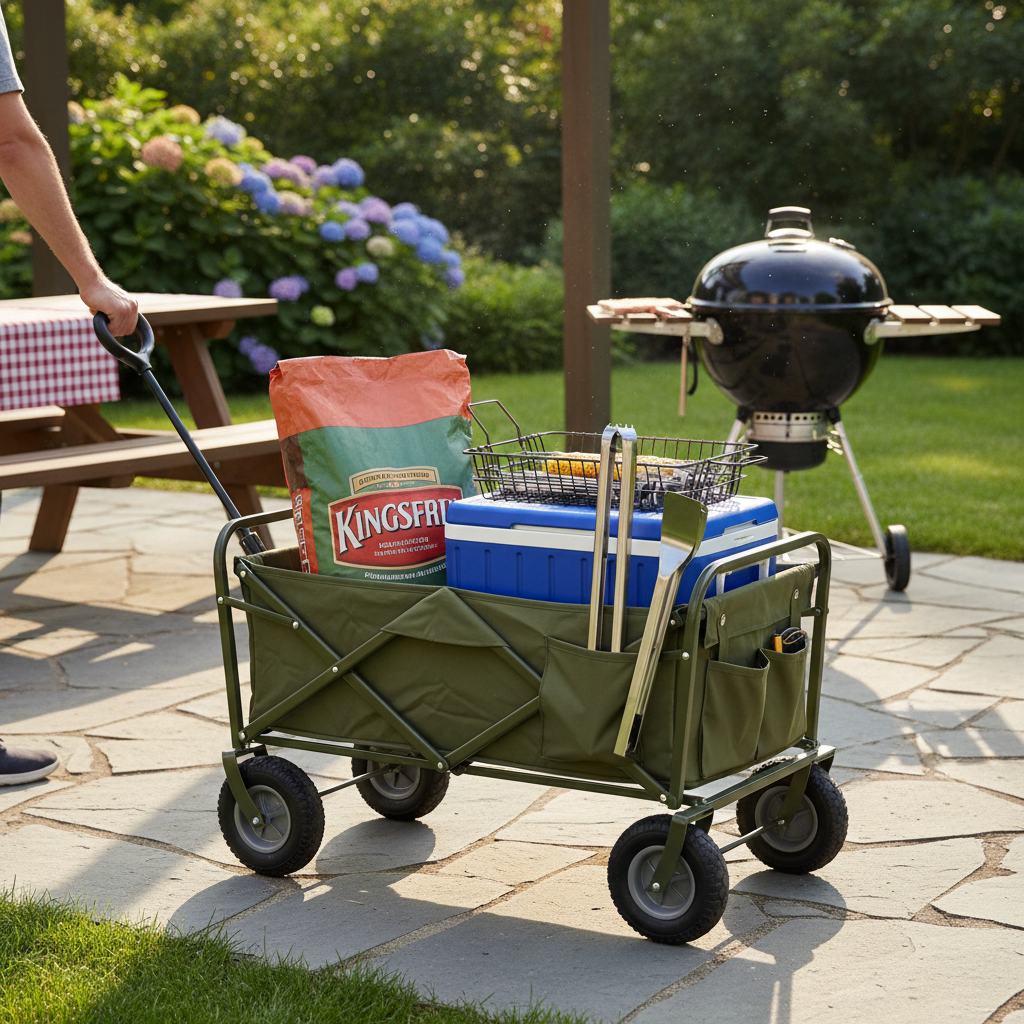 Foldable Garden Wagon for Outdoor BBQ Supply Hauling Trends Worth Following — and 3 You Should Skip