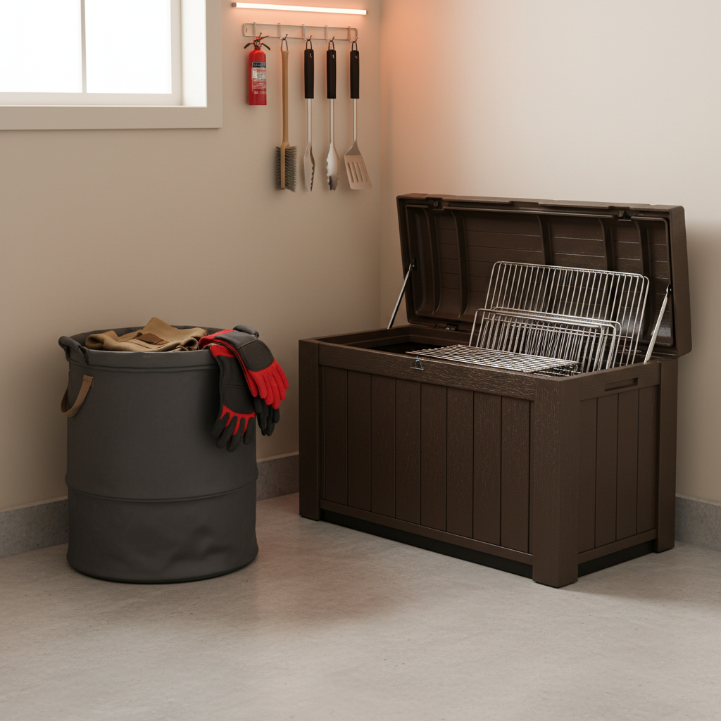Splitting Garage Storage by Job: When Everyday Laundry and Demanding BBQ Gear Need Different Design Specs