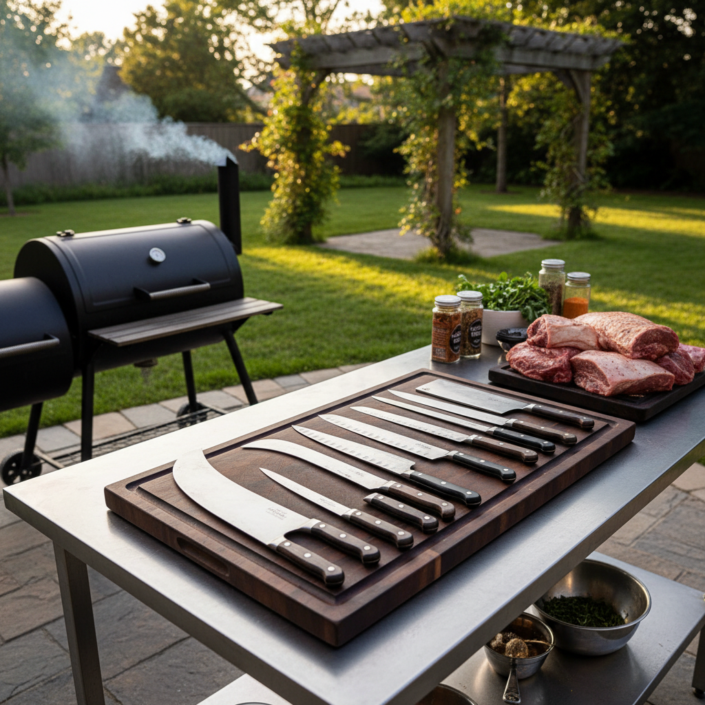 What Does a Pitmaster Prep Station Really Need? Breaking Down the Butcher Knife Carving Set Essentials