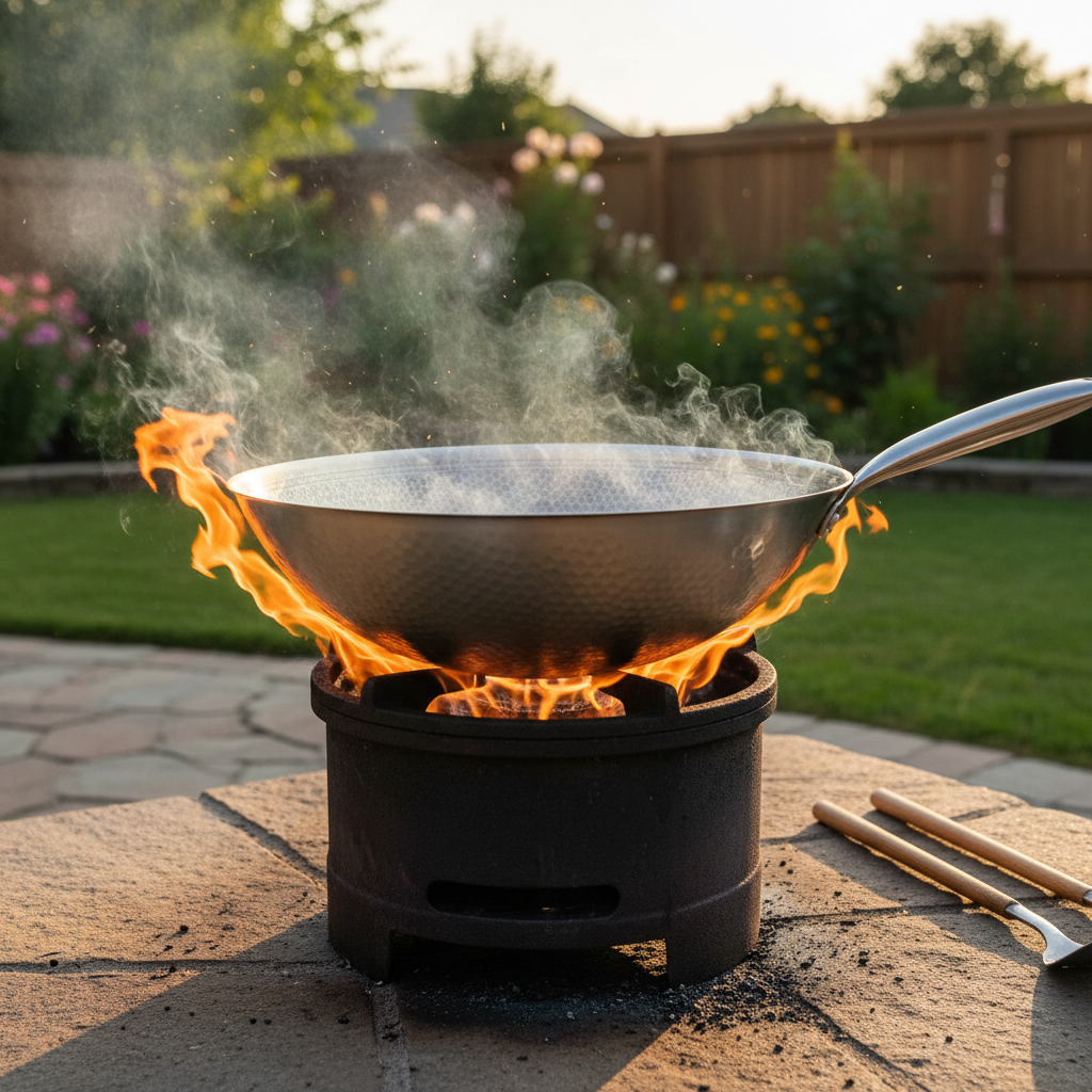 Smoke, Sear, and Wok Hei: Getting Real Stir Fry Results from an Outdoor Burner Setup