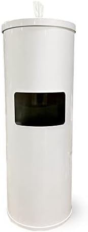Zogics Gym Wipes Dispenser Stand and Trash Bin – Dual-Purpose Wet Wipes by Zogics