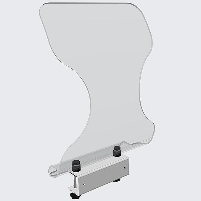 The Shield Plexiglass Splash Guard hopper or service sink personal protective - Image 3