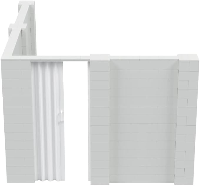 EverBlock 10’ x 12’ x 7’ L-Shaped Wall Kit by EverBlock
