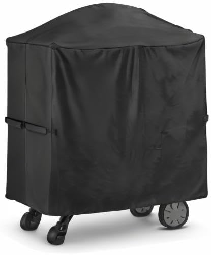 Unicook Grill Cover for Weber Q100/1000 Q200/2000 Series Grills on Portable Cart - Image 7