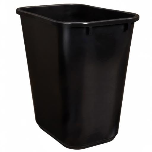 Amazon Basics Trash Can, Rectangular Commercial Office Wastebasket, 7 Gallon - Image 6