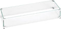 35.5" X 11.5" X 6” Linear Glass Flame Guard by AmericanFireProducts