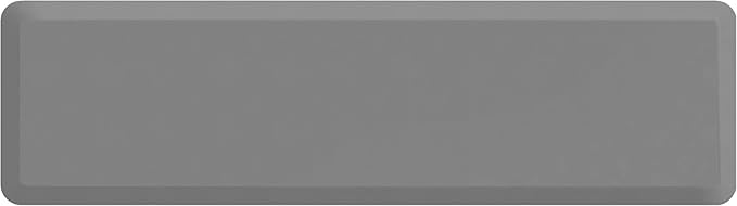 GelPro Utility Anti-Fatigue Runner Mat, Leather Grain Grey by GelPro