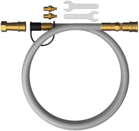 HALO Elite Griddle Natural Gas Conversion Kit | Wrenches, Hose Assembly | 10ft - Image 2
