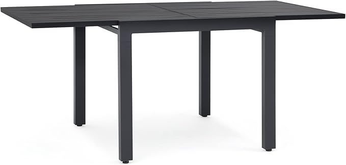 Soleil Jardin Aluminum Patio Extendable Dining Table, Adjustable Indoor Outdoor by SoleilJardin