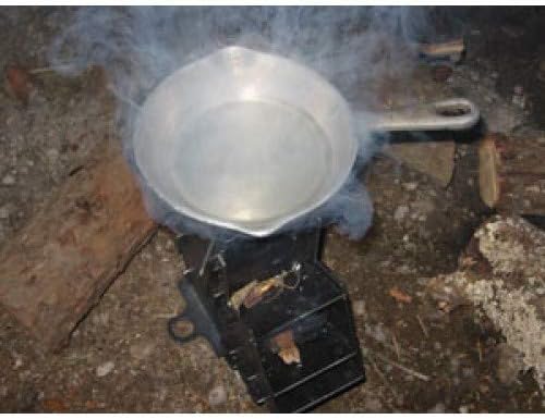 Camping Survivalist Prepper Flat Pack Mini Rocket Stove - Image 6