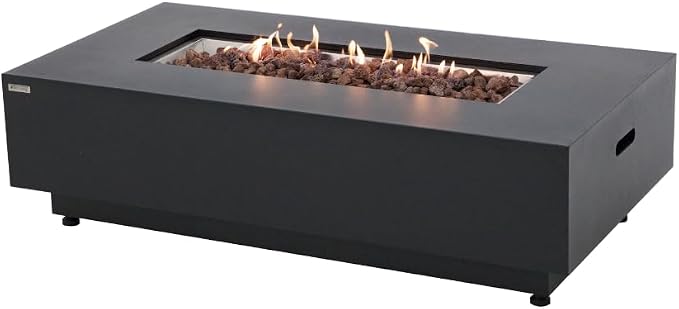 Westwood 50” Propane Fire Pit Smokeless Firepit Outdoor Gas Fire Pit by SolLiving
