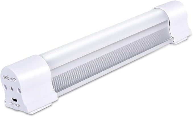 LETOUR Rechargeable Light LED Tube Magnetic Light 4000Lumens 5200mAh 5 Levels by LETOUR