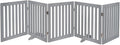 unipaws 24”H Free Standing Pet Gate by unipaws