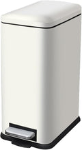 Bathroom Trash Can with Lid, 16.7L/ 4.4 Gallon Trash Can with Removable Inner by JM%C2%B7YIPENG