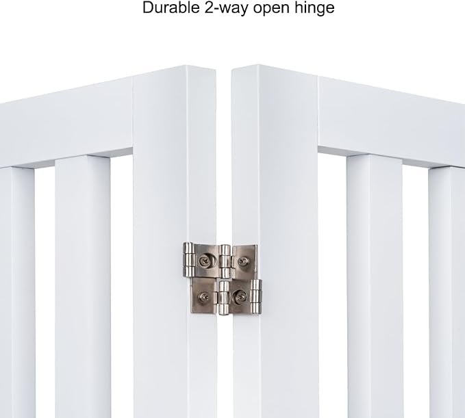 unipaws 24”H Free Standing Pet Gate - Image 7