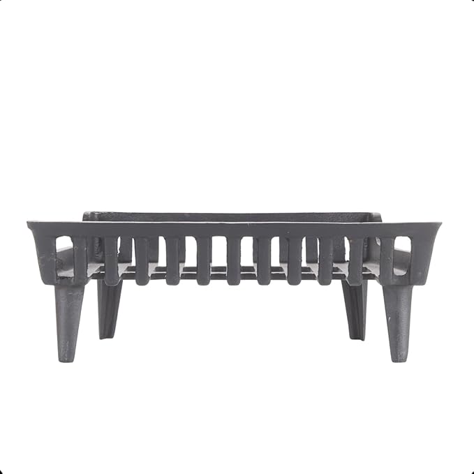 20 inch Fireplace Grate Heavy Duty, Cast Iron Fire Grate - Image 5