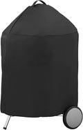 Round BBQ Grill Cover for 18 Inch Charcoal Grills Waterproof, Fade Resistant by Unknown