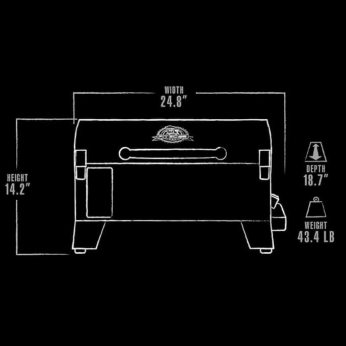Pit Boss PB150PPG Table Top Wood Pellet Grill - Image 3