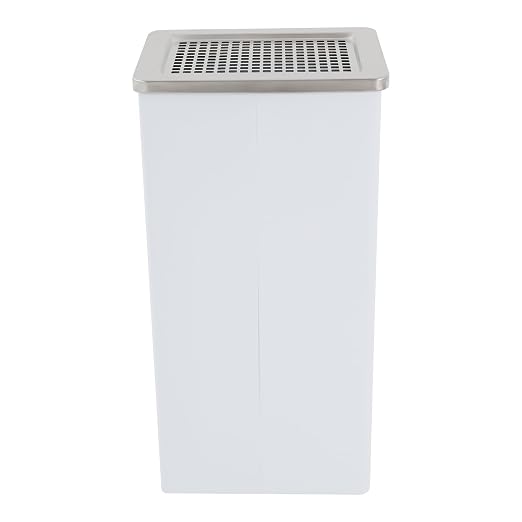 Trash Can with Lid Outdoor Indoor Stainless Steel Commercial Garbage Bin Waste - Image 7