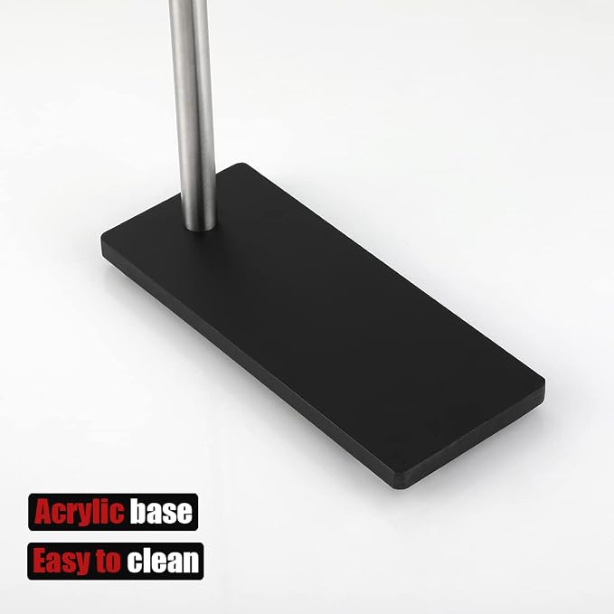 JQK Hand Towel Holder Stand Brushed, Modern Tree Rack Free Standing - Image 9