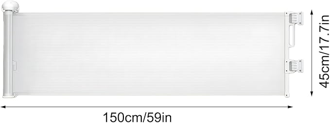 Entryway Blocker, Foldable Animal Fence, Security Panel, Indoor Outdoor Shield - Image 2