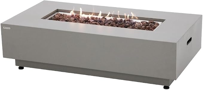 Westwood 50” Propane Fire Pit Smokeless Firepit Outdoor Gas Fire Pit by SolLiving