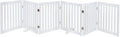 unipaws 120" Extra Wide Pet Gate, Free Standing Dog Gate by unipaws