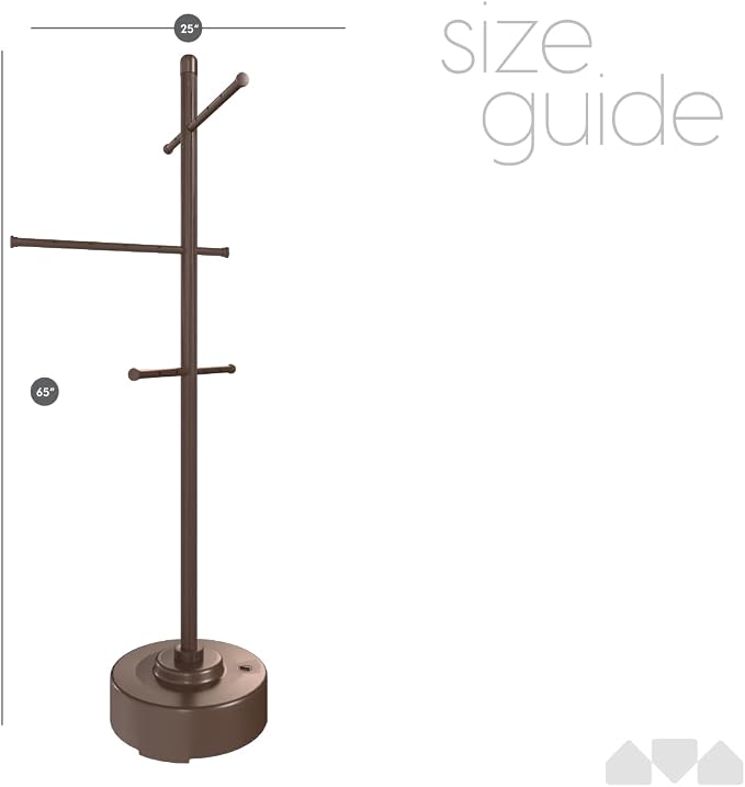 Milliard Pool Towel Rack Outdoor Freestanding Spa Towel Tree, Made from Weather - Image 4