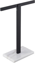 KOKOSIRI Hand Towel Holder Black Stand Towel Rack by KOKOSIRI