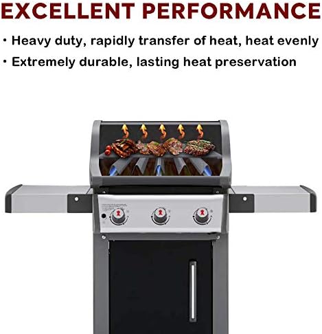 Grill Parts for Weber Spirit e310, 17.5" Grill Grates for Weber Spirit 300 and - Image 9