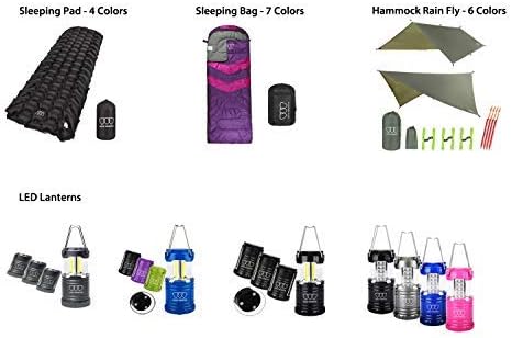 Hammocks – Extra Large Double Nylon Hammock in Green, 500 lb Rated