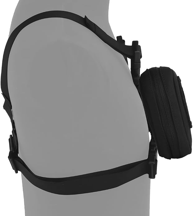 FoldPanel Tactical Chest Vest Pouch Set, Chest Rig Phone Mount as 4.7-6.7" - Image 4