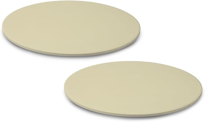 Concord Pizza Stone with Cordierite Heatwell Technology. Pizza and Bread Baking by ConcordCookware