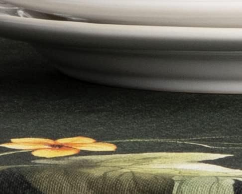 Maison d' Hermine Table Cloth Square Table 100% Cotton 60 x 60 Inches Fall - Image 9
